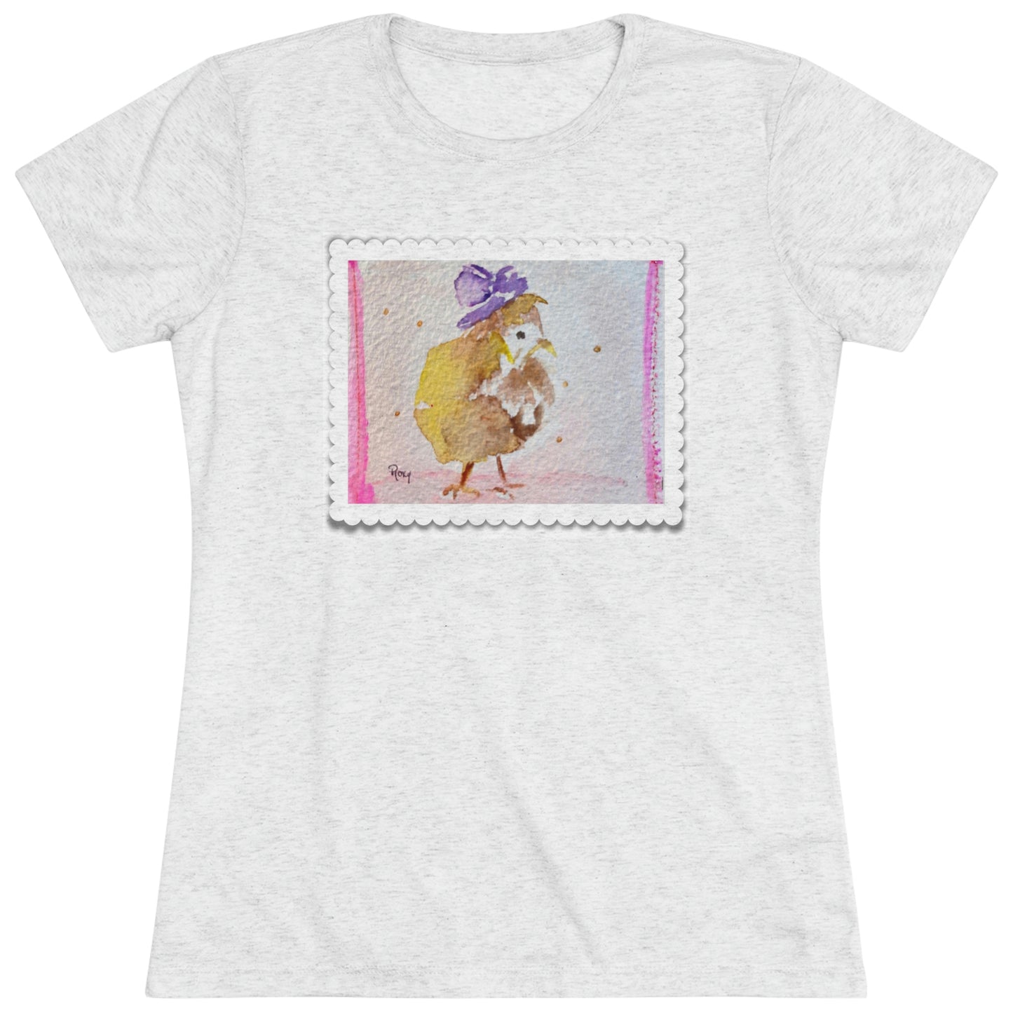 Fascinating Chick Women's fitted Triblend Tee  tee shirt