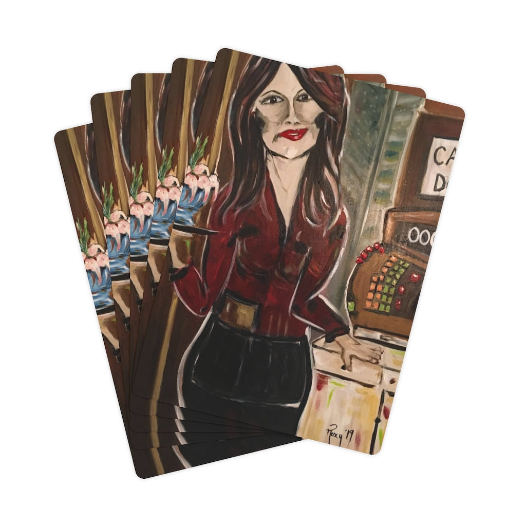 Cocktail Time! (Cocktail Waitress) Poker Cards/Playing Cards