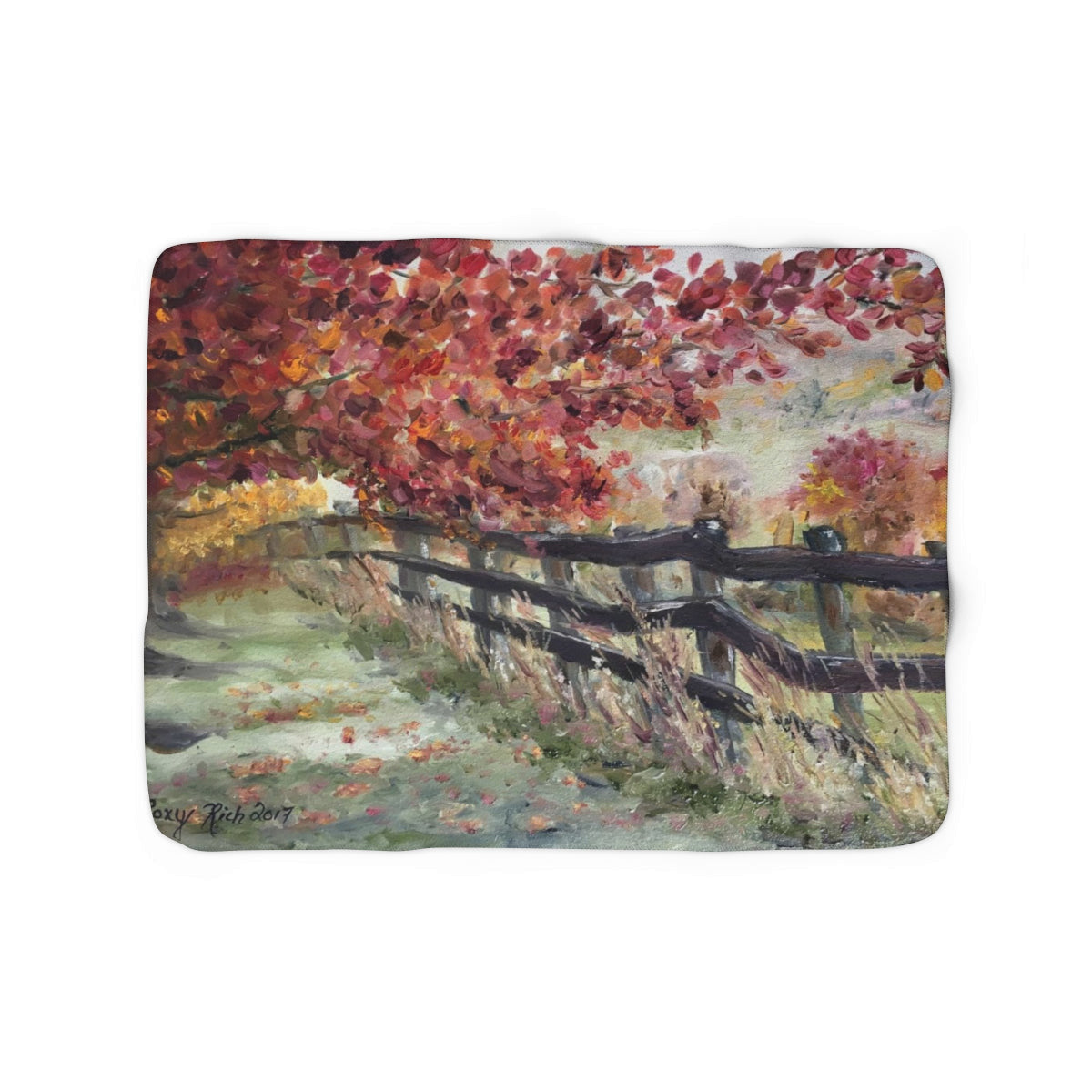 La couverture polaire Sherpa Rickety Fence