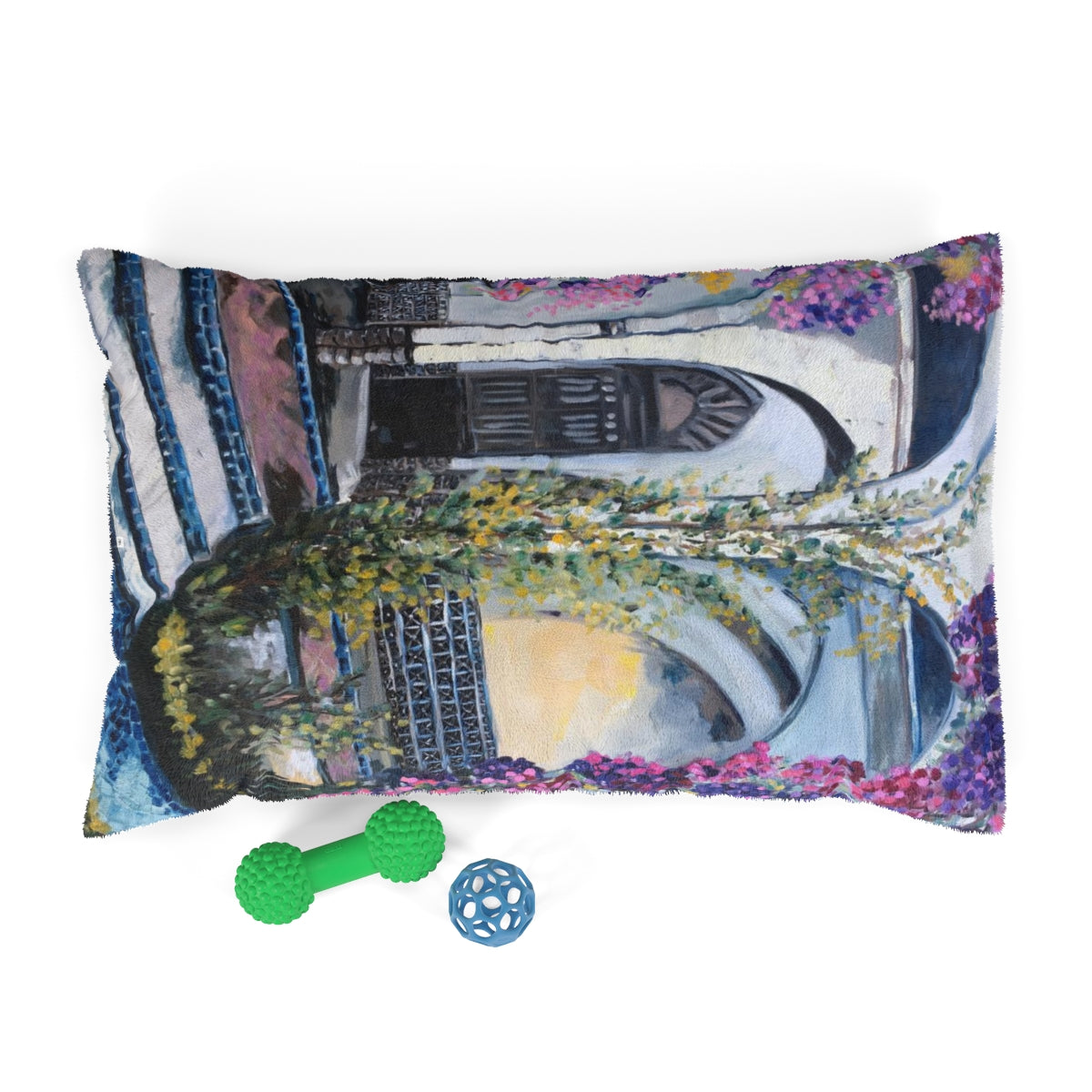 Paris Wisteria/Le Grand Mosque  Big Dog Pet Bed