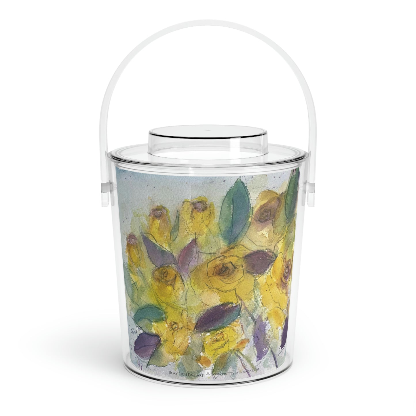 Yellow Roses Ice Bucket