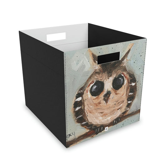 Baby Owl Felt Storage Box
