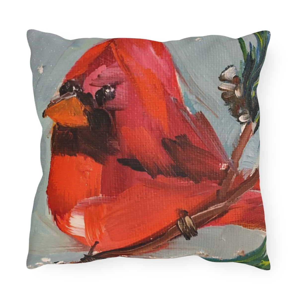 Almohadas de exterior Cardinal Bird