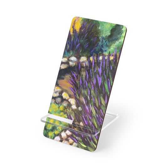 Lavender Garden Phone Stand