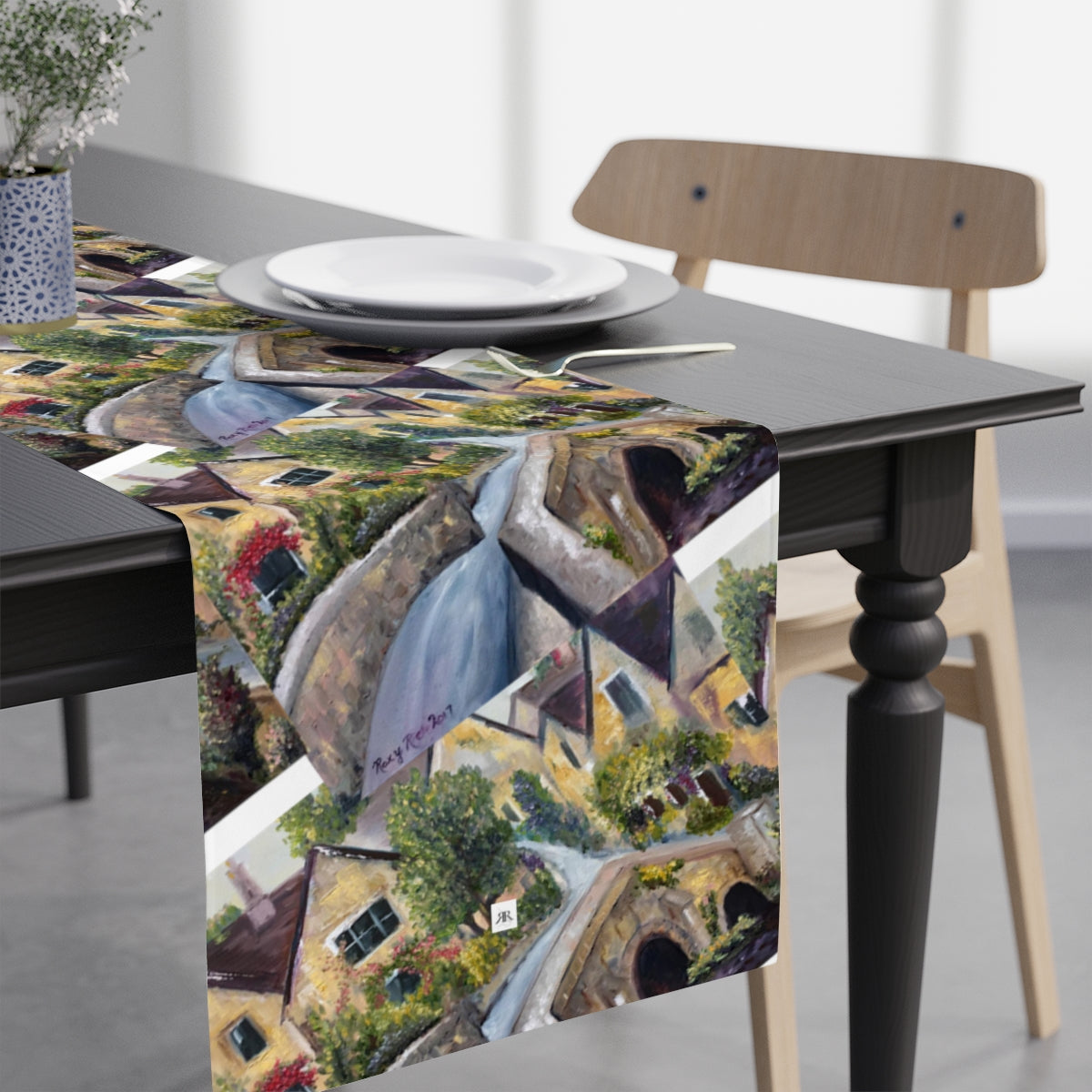 Castle Combe Cotswolds Table Runner
