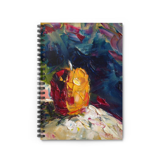 Still Life Colorful Apple  Spiral Notebook