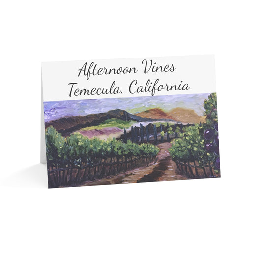 Afternoon Vines Temecula Greeting Cards