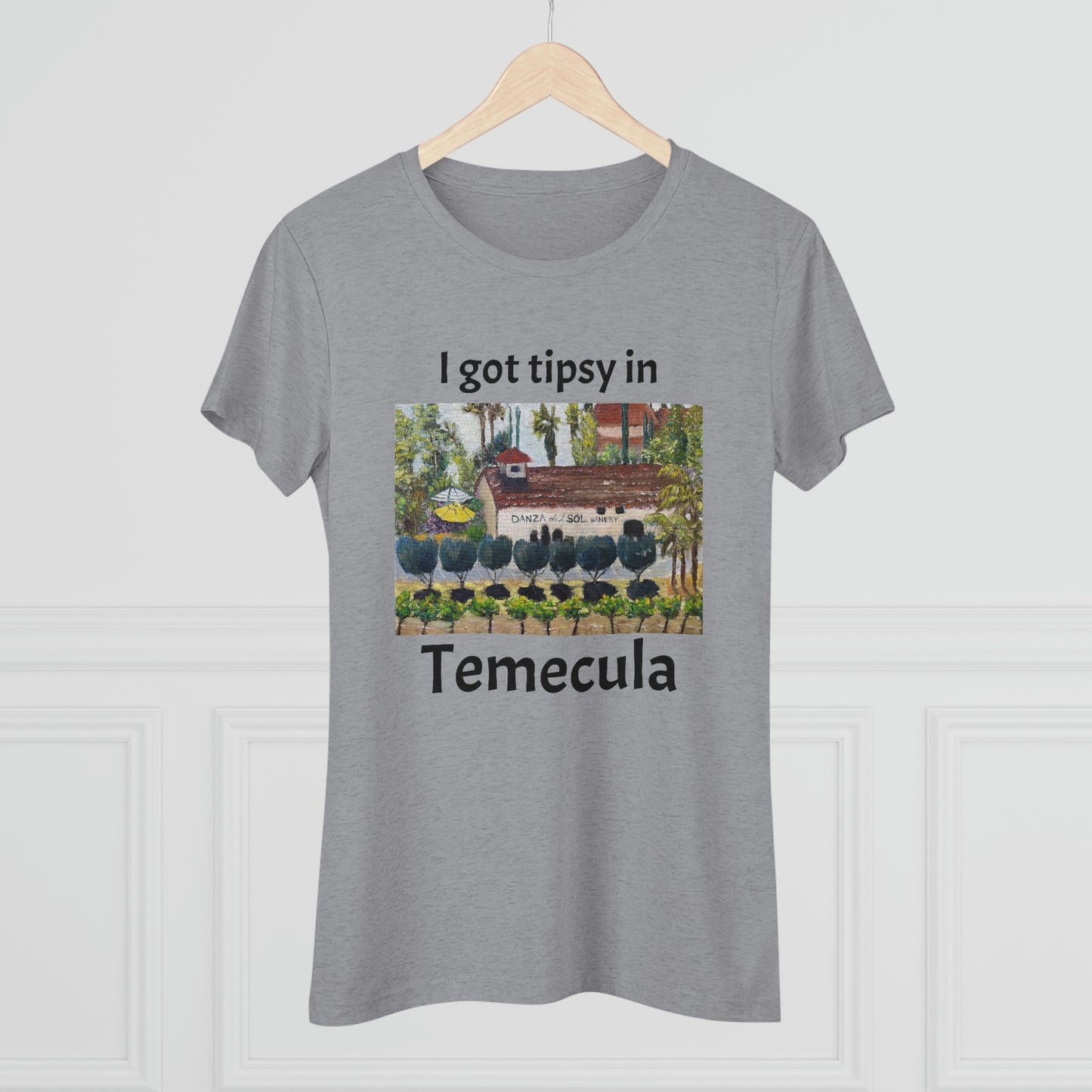 Je me suis ivre à Temecula Women's Triblend Tee Temecula tee-shirt souvenir « Danza Del Sol »