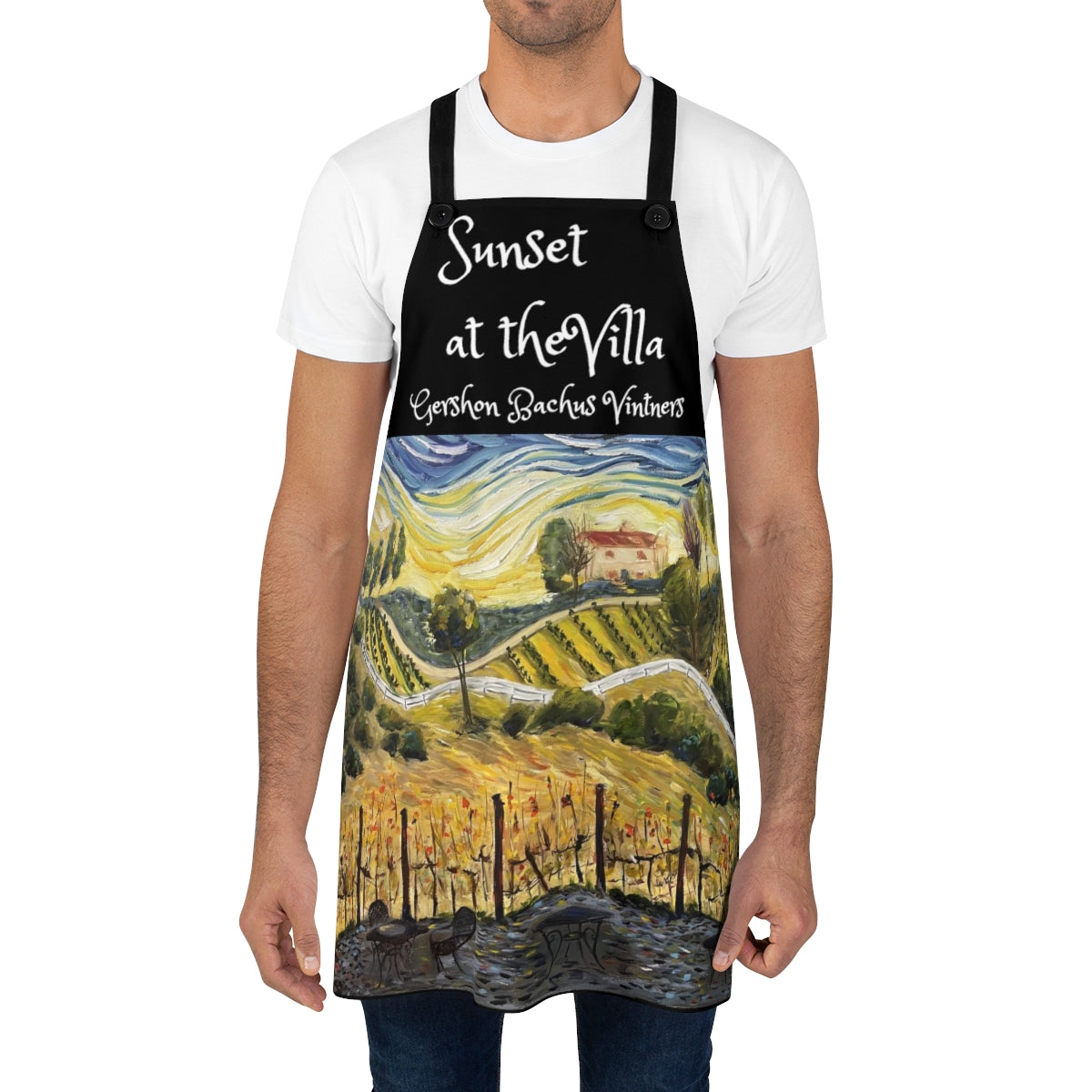 Sunset at the Villa (GBV Winery) Apron