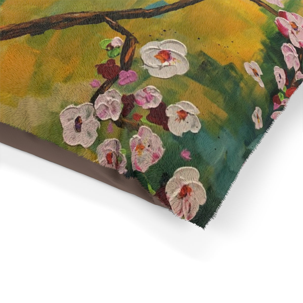 Abstract Cherry Blossoms Big Dog Pet Bed