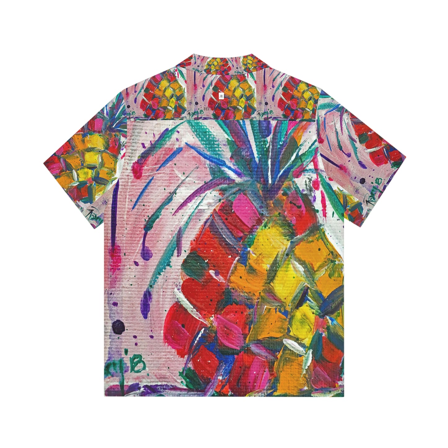 Pina Colada Pineapple Men's Hawaiian Shirt