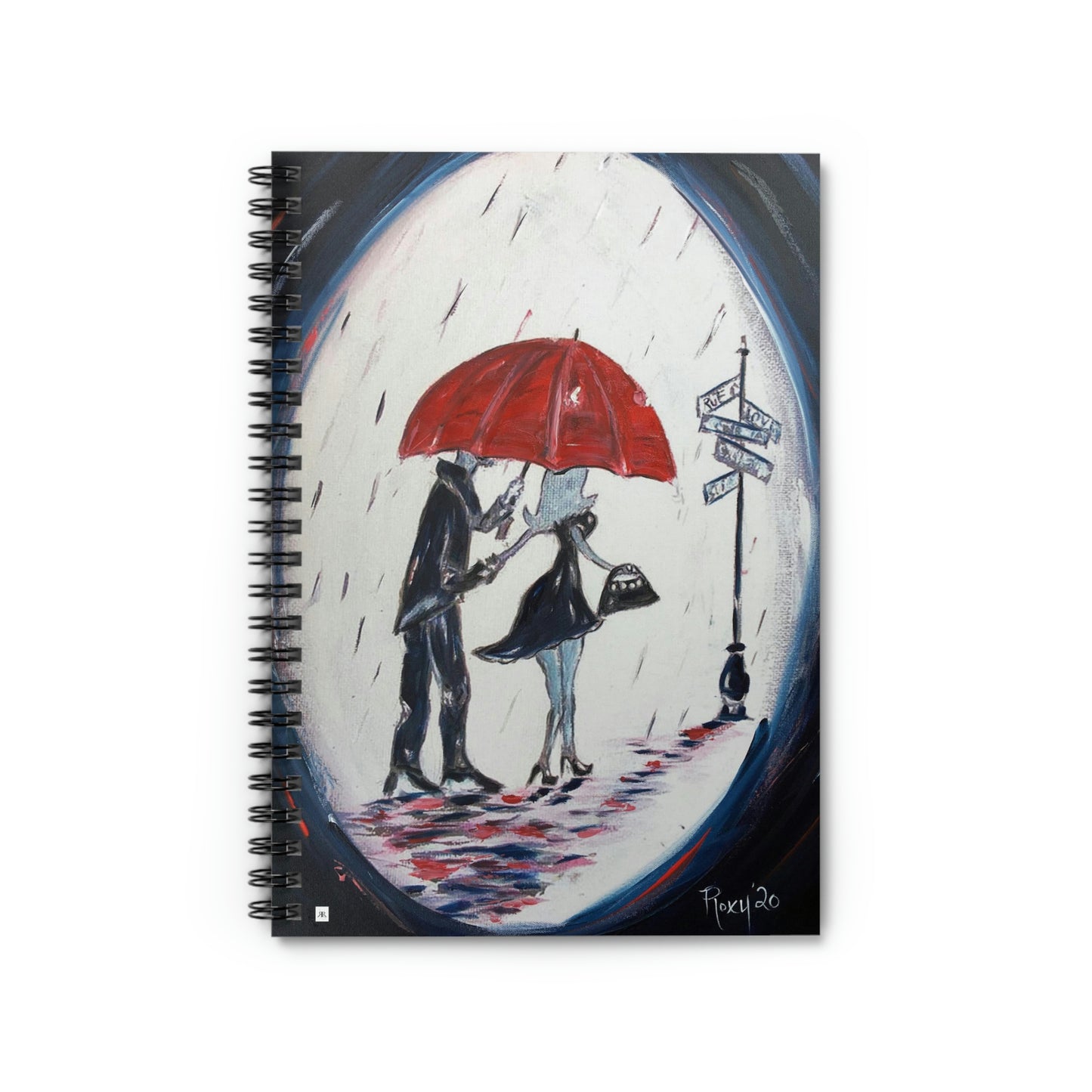 Romantic "The Gentleman" Spiral Notebook