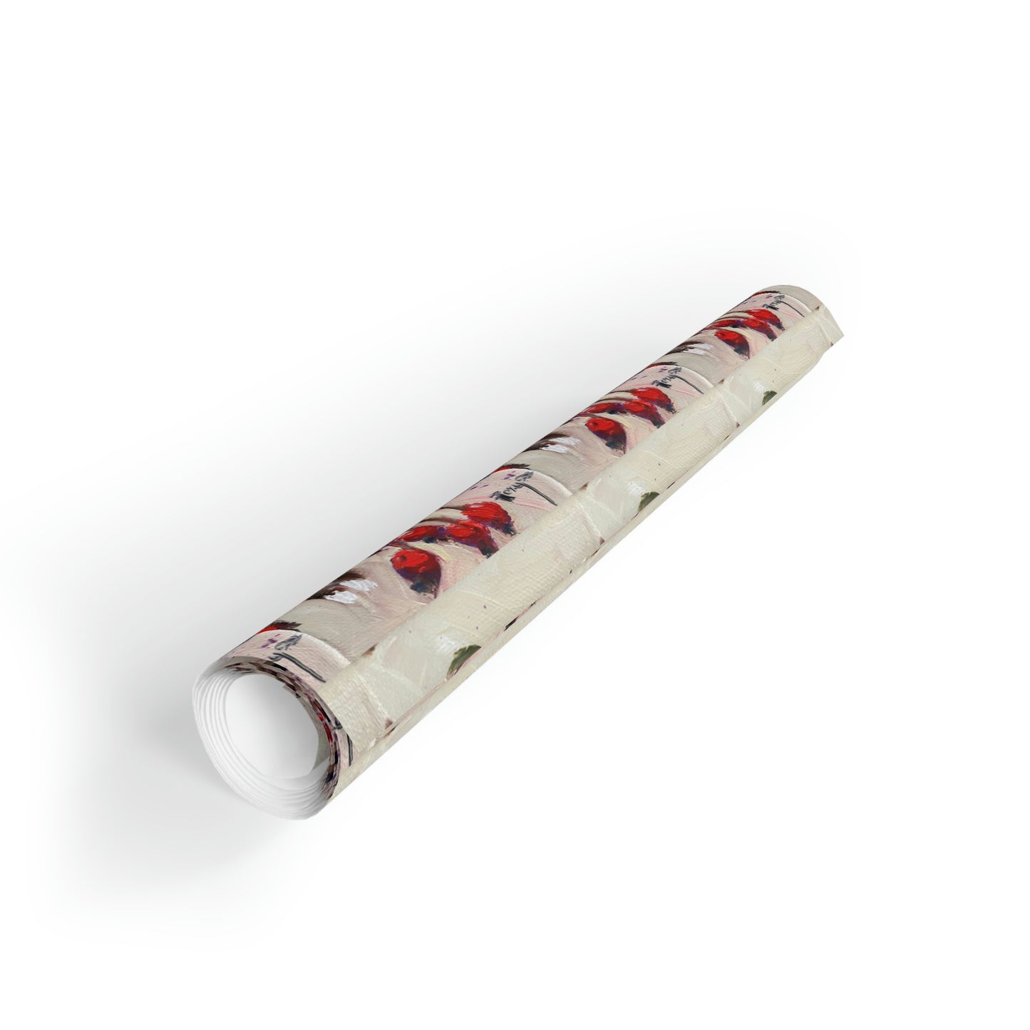 Hummingbird with Berries printed Gift Wrapping Paper Rolls, 1pc