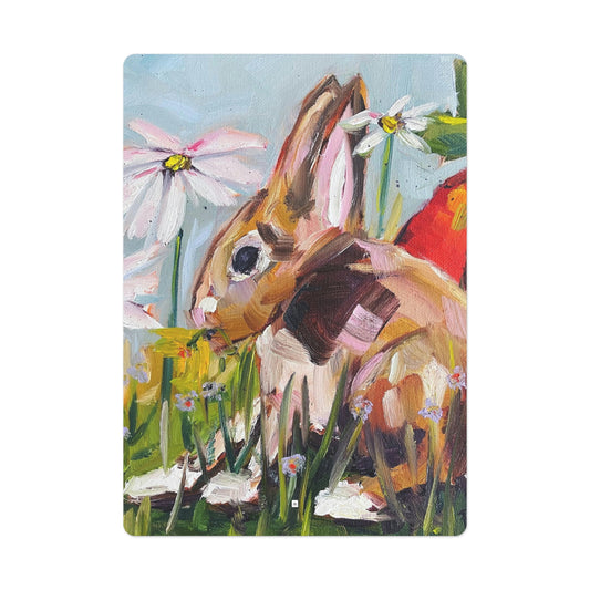Bunny in the Garden Cartes de poker/Cartes à jouer