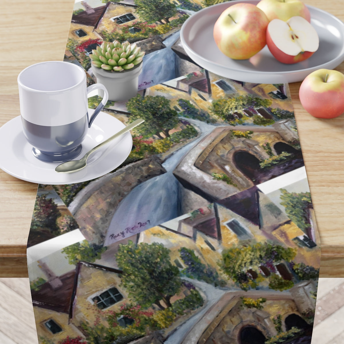 Castle Combe Cotswolds Table Runner