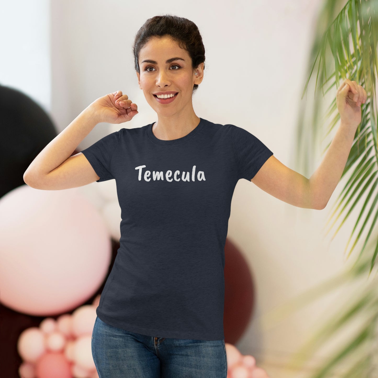 Wine Country Temecula Tee-shirt Triblend ajusté pour femmes