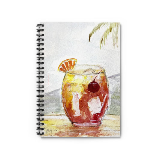 "Summer Cocktail"   Spiral Notebook