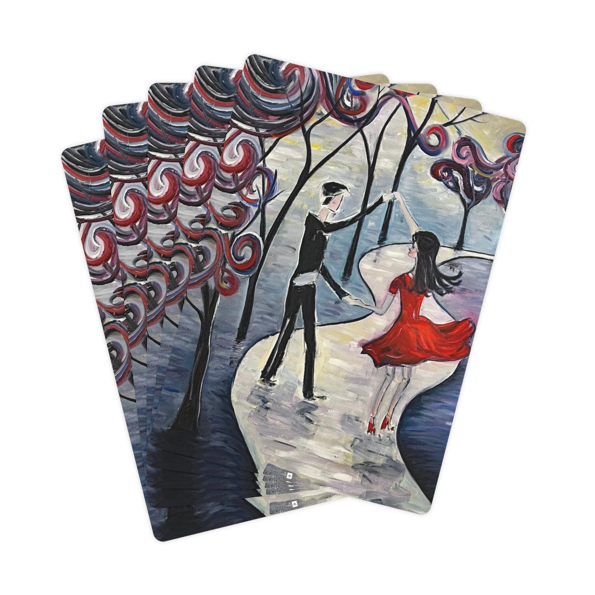 Dancing in the Moonlight Poker Cards/Playing Cards