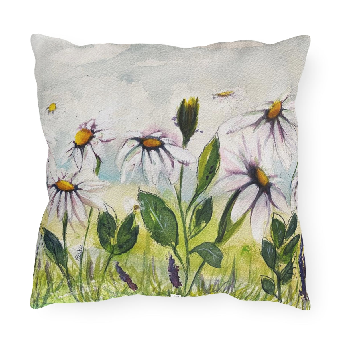 Daisy Meadow Outdoor Pillows