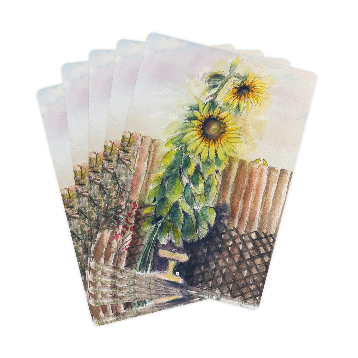 Mammoth Sunflowers Poker Cards/Playing Cards