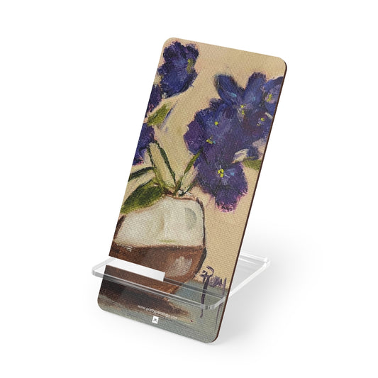 Purple Hydrangeas Phone Stand