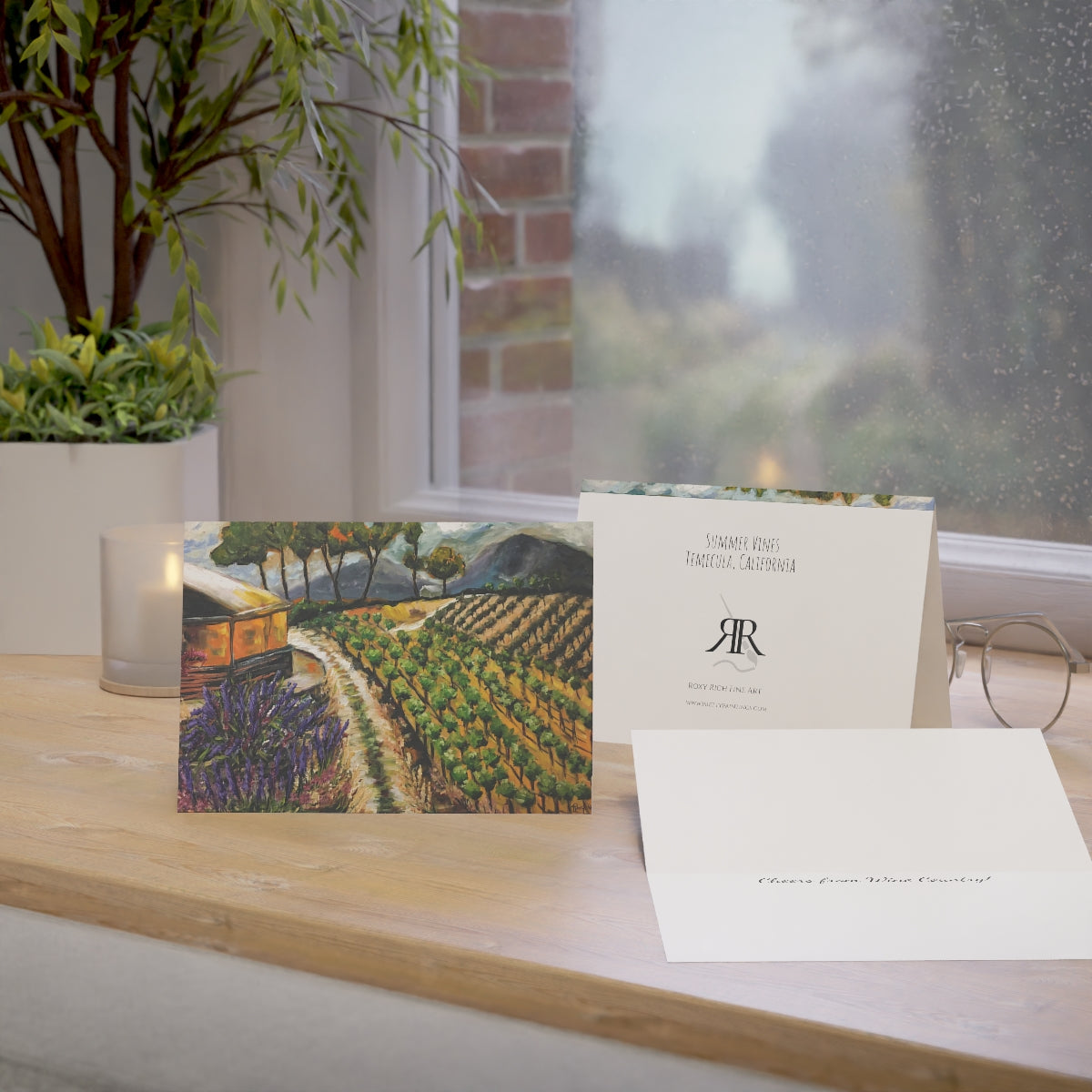 Summer Vines Greeting Cards