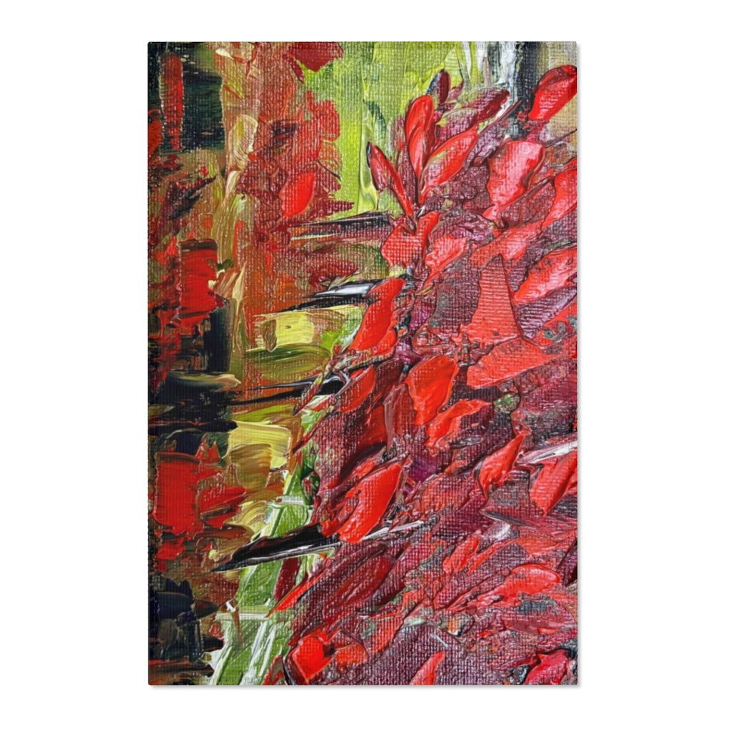 Abstract Maples Fall Area Rug