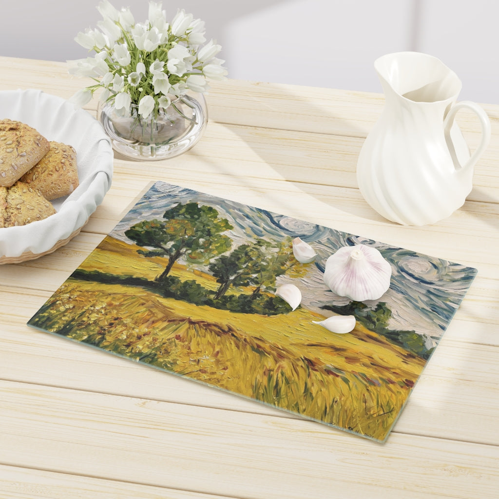 Sunny Day Glass Cutting Board