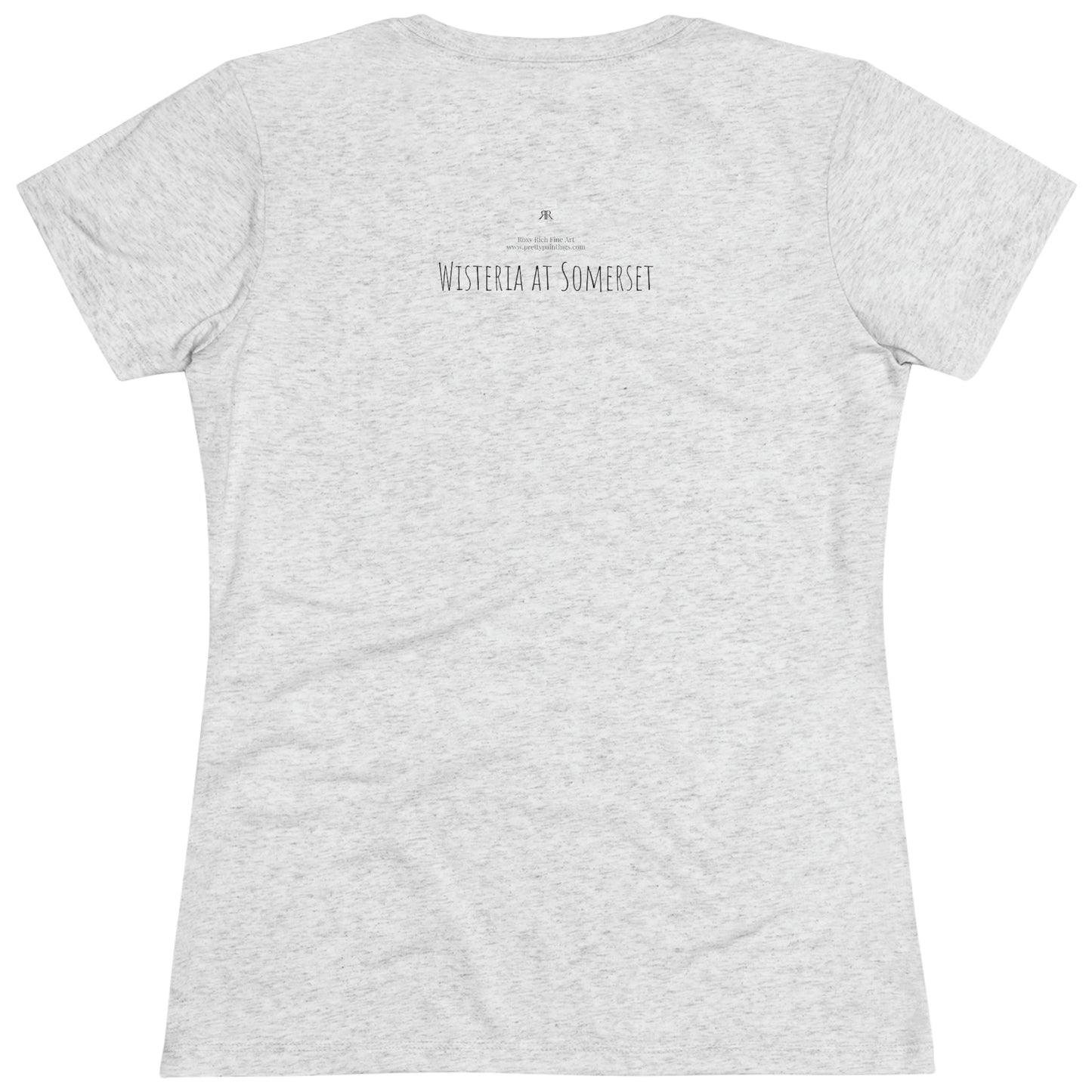 Wisteria at Somerset (sans cadre) Tee-shirt Triblend Tee ajusté pour femmes