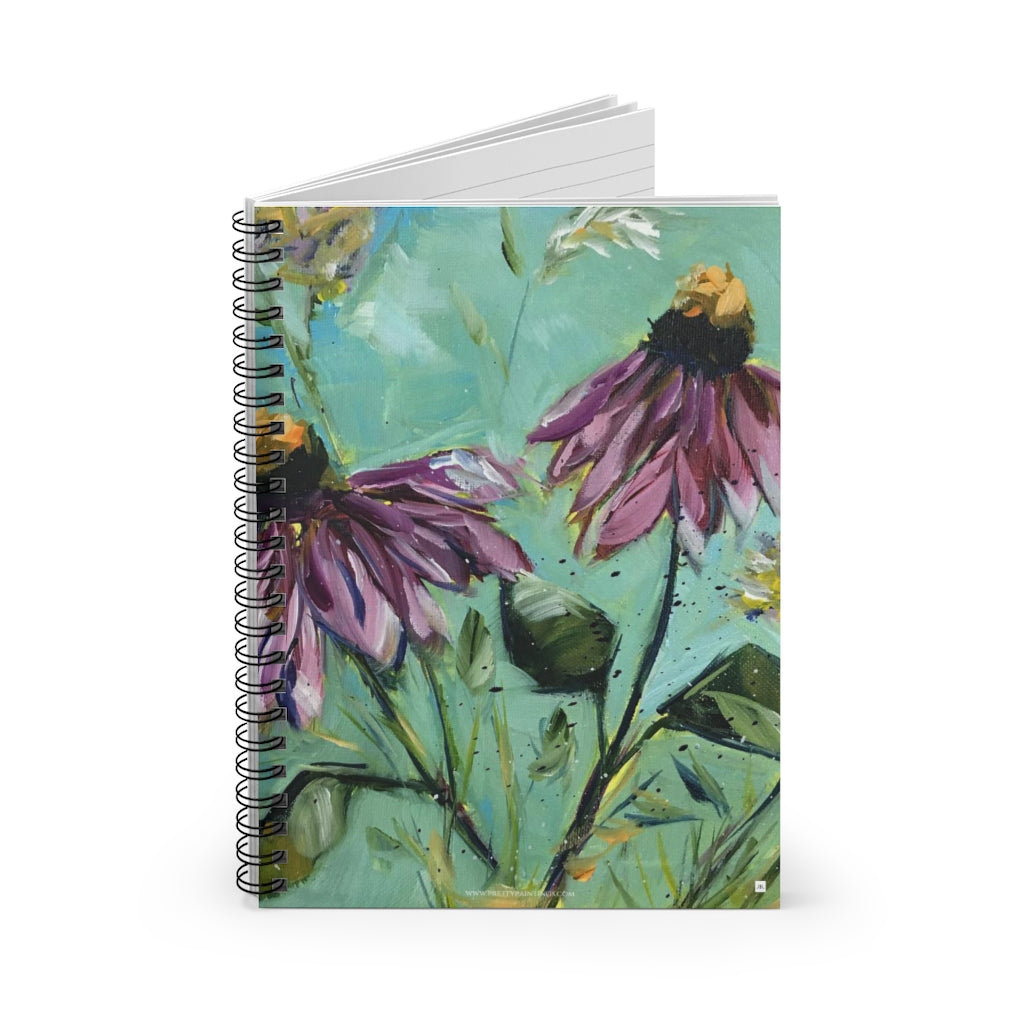Pink Coneflowers  Spiral Notebook