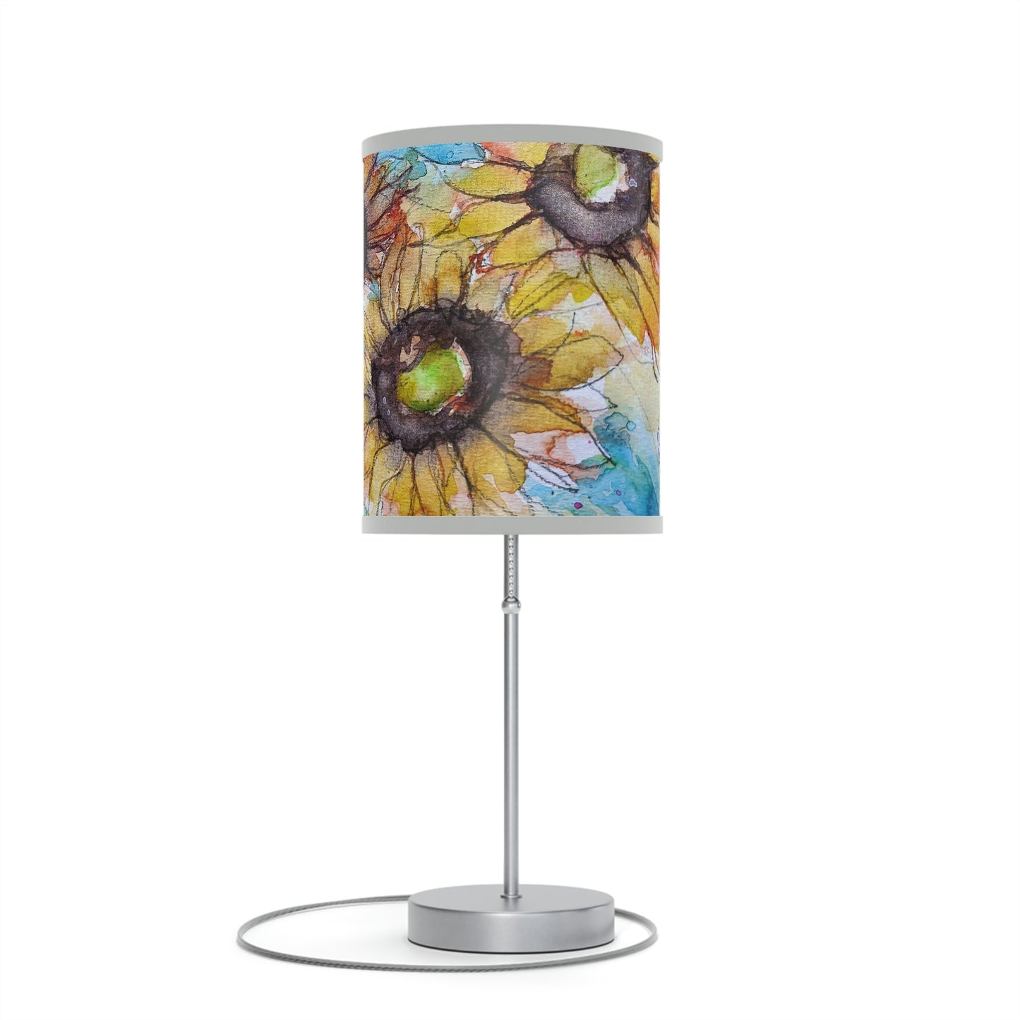 Sunflowers Lamp on a Stand, US|CA plug