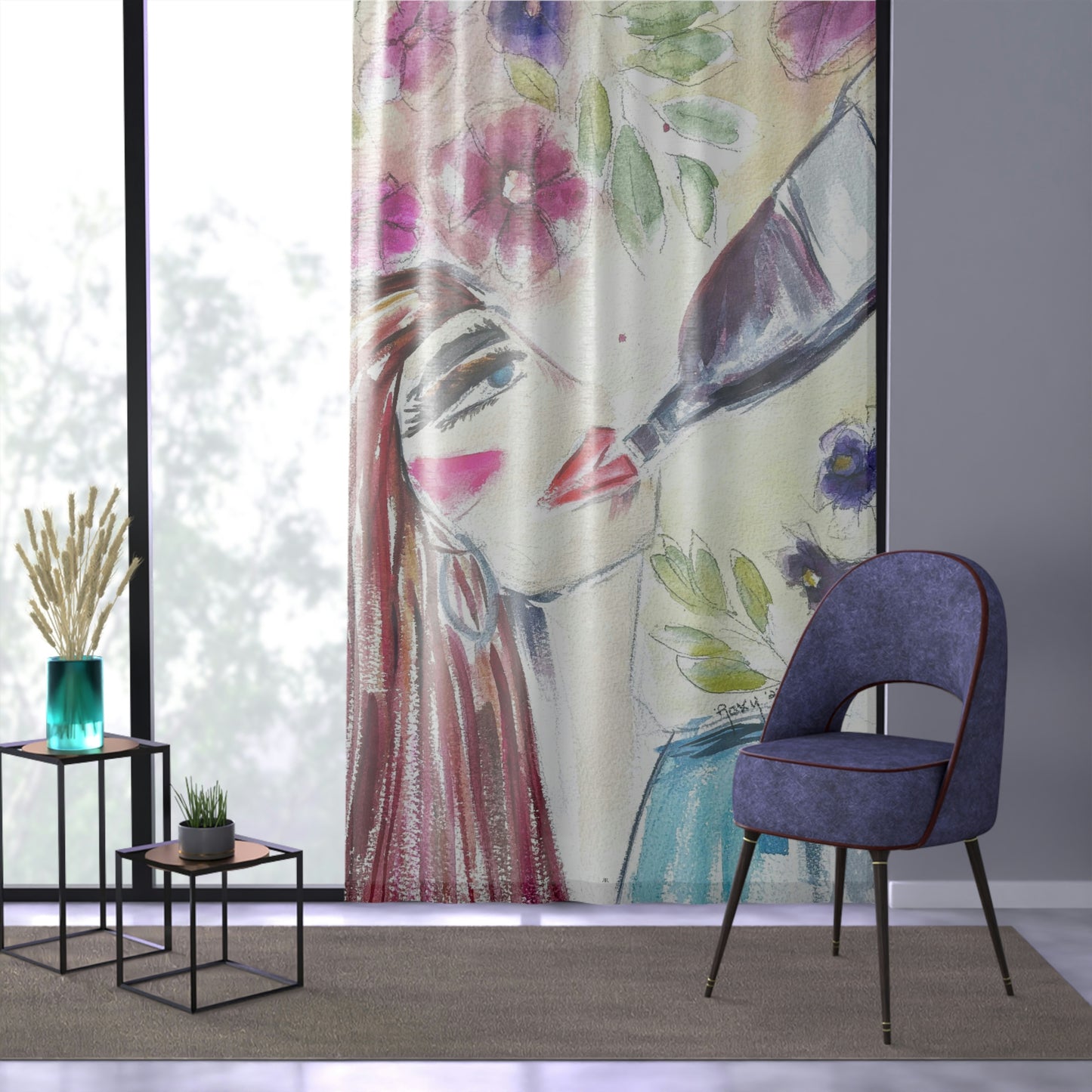 That Kind of Day 84 x 50 inch Sheer Window Curtain